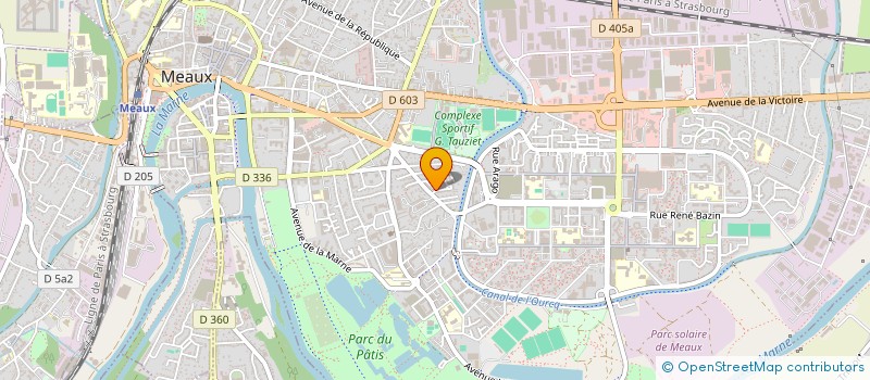 localisation de l'entreprise RADIA SERVICES IDF à MEAUX