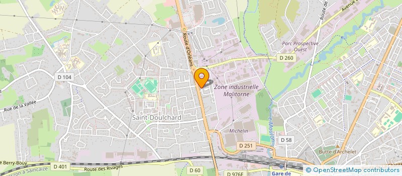 localisation de l'entreprise RADIAG EXPERTISE IMMOBILIERE  SAINT-DOULCHARD