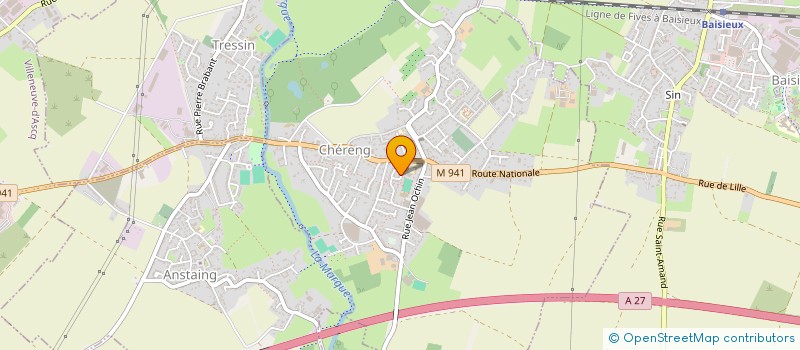 localisation de l'entreprise RADIAN IMMOBILIER  CHERENG