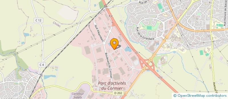 localisation de l'entreprise RADIATEURS CHOLETAIS à CHOLET