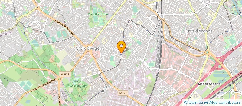 localisation de l'entreprise RADICAL ANTI-NUISIBLE à MONTPELLIER
