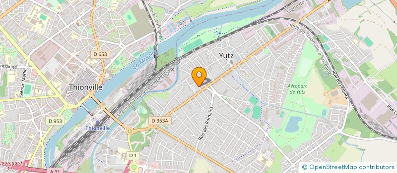 localisation de l'entreprise RADICAL EPIL YUTZ à YUTZ