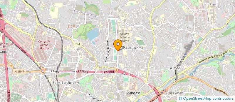 localisation de l'entreprise RADICAL VISION à MARSEILLE