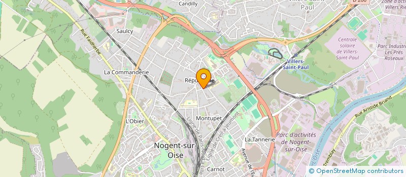 localisation de l'entreprise RADICANDE à NOGENT-SUR-OISE