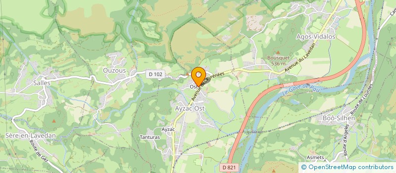 localisation de l'entreprise RADICES FORM  TARBES