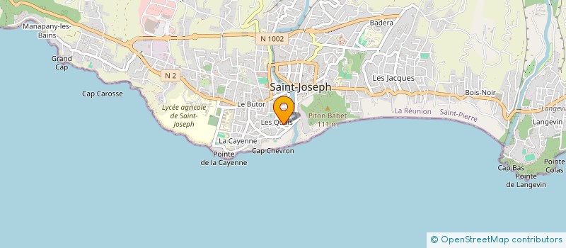 localisation de l'entreprise RADIER FUSIBLE à SAINT-JOSEPH