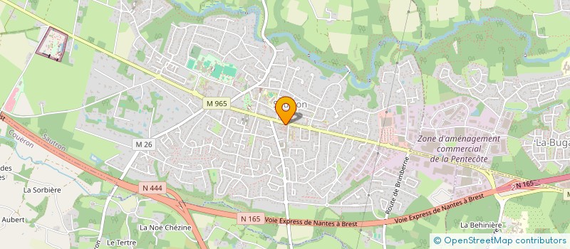 localisation de l'entreprise RADIGOIS à SAUTRON