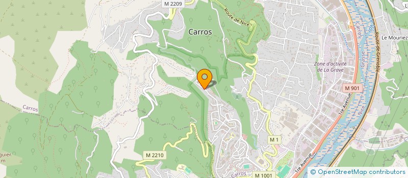 localisation de l'entreprise RADIK ECHAFAUDAGE à CARROS