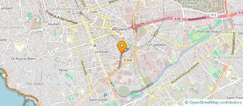 localisation de l'entreprise RADIKAL DOWNHILL CREW à MARSEILLE