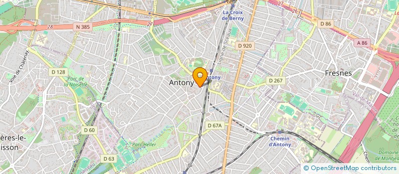 localisation de l'entreprise RADIKO  ANTONY