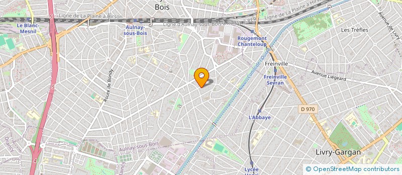 localisation de l'entreprise RADIMO TRANSPORT  AULNAY-SOUS-BOIS