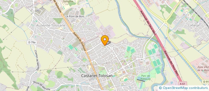 localisation de l'entreprise RADIO 2 L'HERS à CASTANET-TOLOSAN
