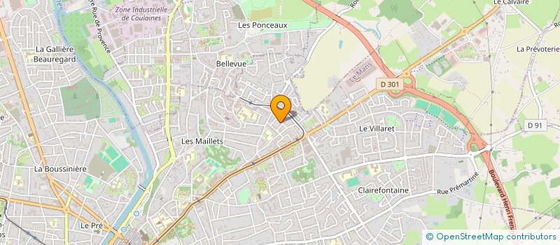 localisation de l'entreprise RADIO 24 SERVICE à LE MANS