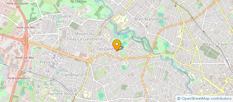 localisation de l'entreprise RADIO ALIZE MULTICOLORE à NANTES