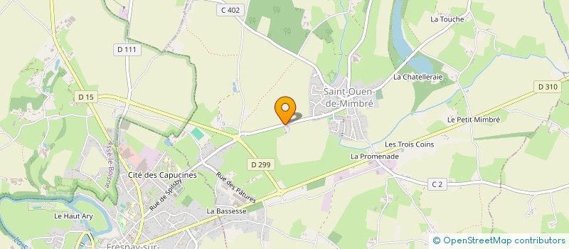 localisation de l'entreprise RADIO ALPES MANCELLES RADIO LIBRE à SAINT-OUEN-DE-MIMBRE