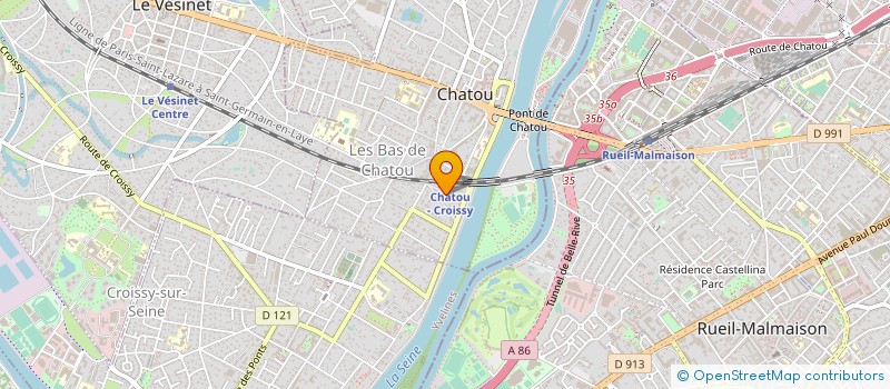 localisation de l'entreprise RADIO AMATEUR CLUB DE L ESP à CHATOU