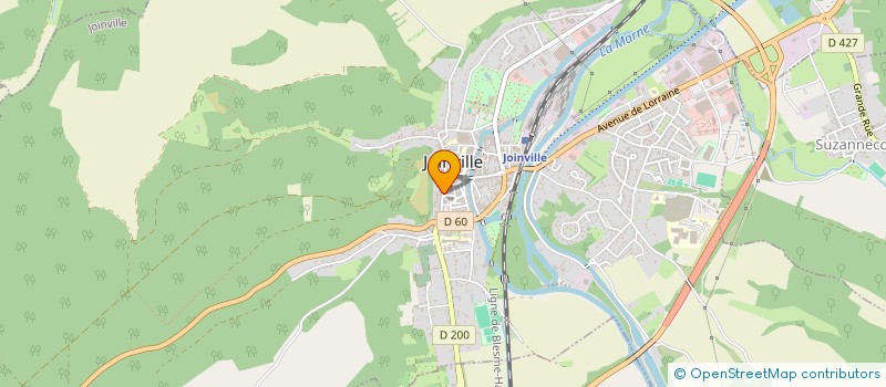 localisation de l'entreprise RADIO AMBIANCE à JOINVILLE