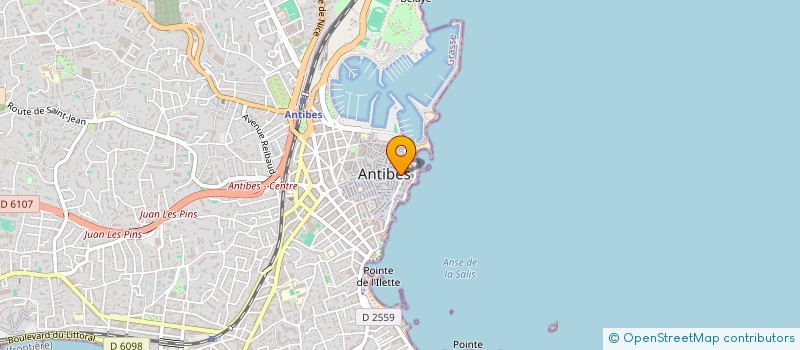 localisation de l'entreprise RADIO ANTIBES à ANTIBES
