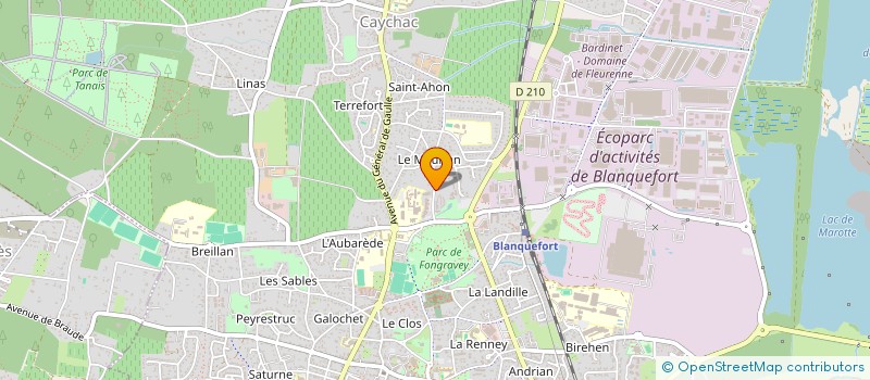 localisation de l'entreprise RADIO AQUI FM à LESPARRE-MEDOC