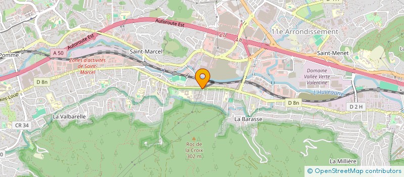 localisation de l'entreprise RADIO AZURIA SUD EST à MARSEILLE