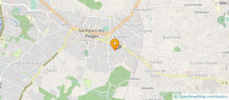 localisation de l'entreprise RADIO BELUGA à SIX-FOURS-LES-PLAGES