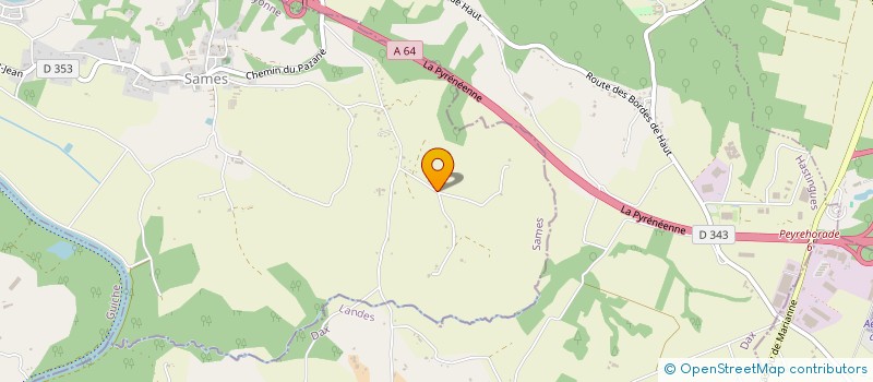 localisation de l'entreprise RADIO BONNE HUMEUR à SAMES