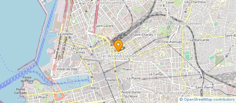 localisation de l'entreprise RADIO BOUCAN à MARSEILLE