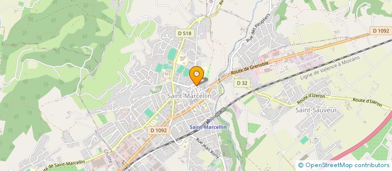 localisation de l'entreprise RADIO CACTUS à SAINT-MARCELLIN