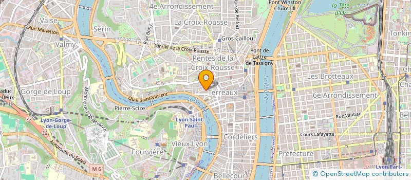localisation de l'entreprise RADIO CANUT à LYON 1ER