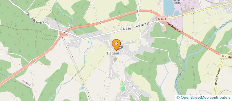 localisation de l'entreprise RADIO CAP A CAP  BEGAAR