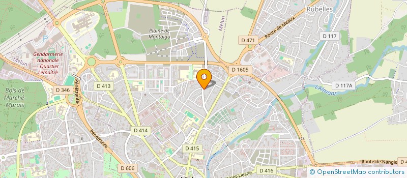 localisation de l'entreprise RADIO CAPUCINS à MELUN