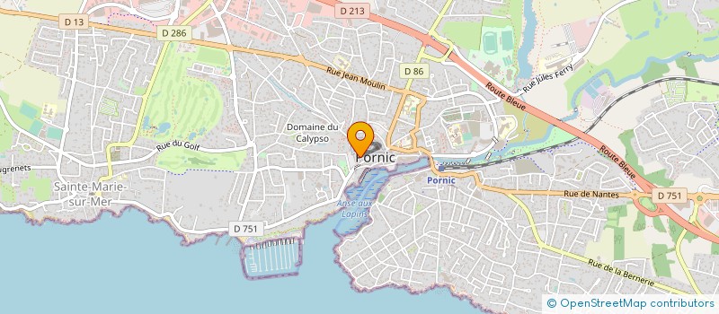 localisation de l'entreprise RADIO CHRONO à PORNIC