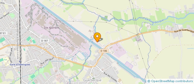 localisation de l'entreprise RADIO CLUB 62  GUARBECQUE