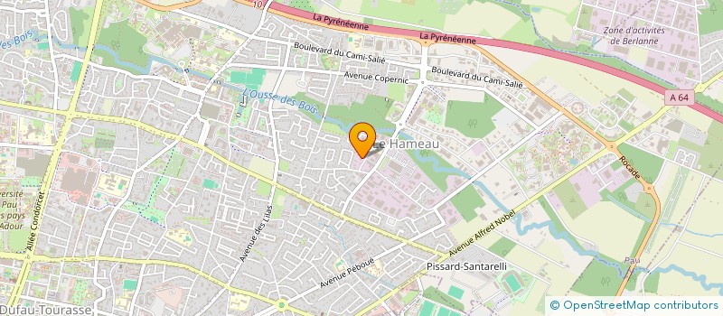 localisation de l'entreprise RADIO CLUB DE PAU à PAU
