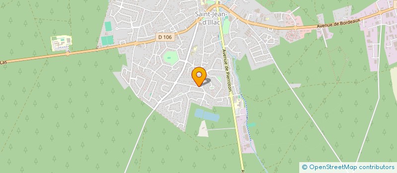 localisation de l'entreprise RADIO-CLUB LES 4 EX - F6KPW -  SAINT-JEAN-D'ILLAC