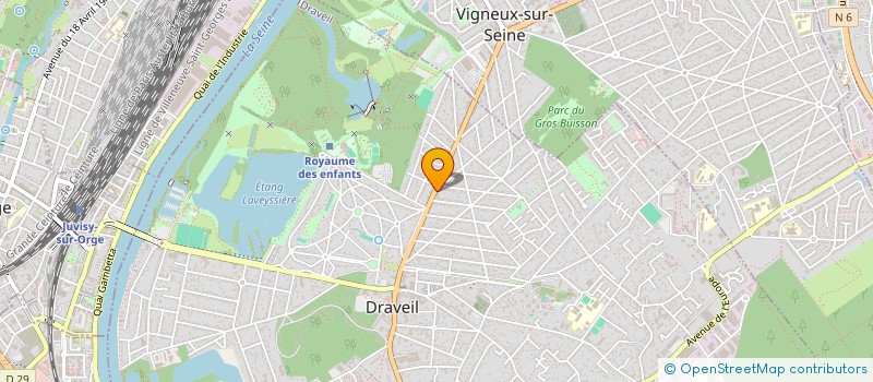 localisation de l'entreprise RADIO COCOTTES à DRAVEIL