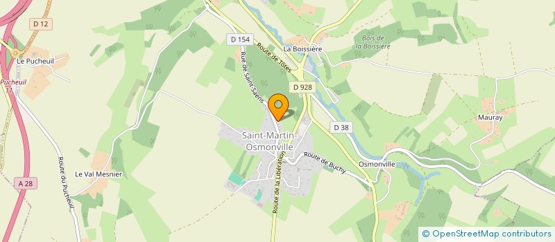 localisation de l'entreprise RADIO COLIS EXPRESS à ROCQUEMONT