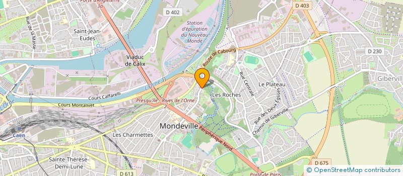 localisation de l'entreprise RADIO CONQUERANT  MONDEVILLE