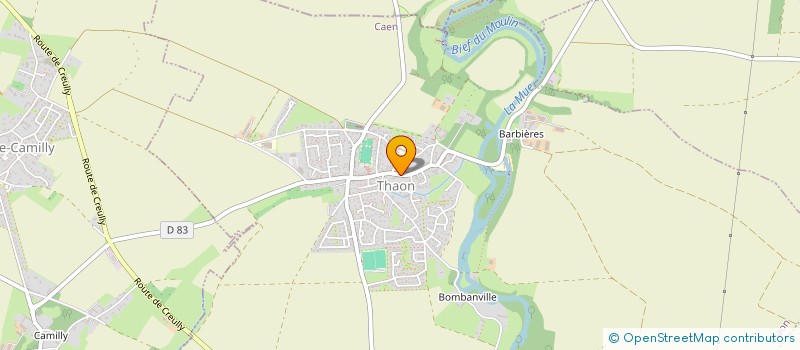 localisation de l'entreprise RADIO CORP  THAON