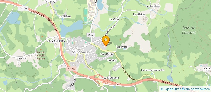 localisation de l'entreprise RADIO COURSE SAINT VALERIEN à SAINT-VAURY