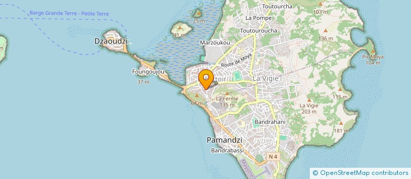 localisation de l'entreprise RADIO DE LA JEUNESSE à DZAOUDZI