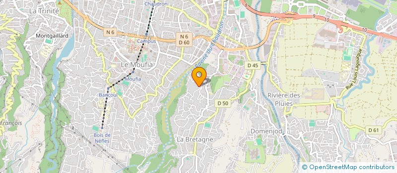 localisation de l'entreprise RADIO DETENTE N°1 à SAINT-DENIS