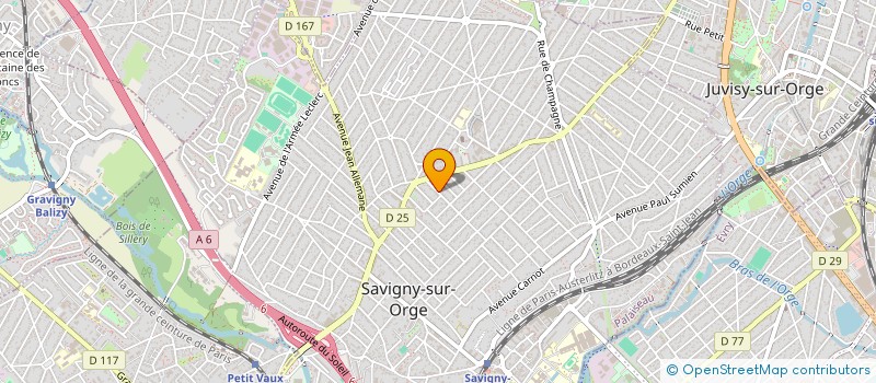 localisation de l'entreprise RADIO DISC JOCKEYS à SAVIGNY-SUR-ORGE