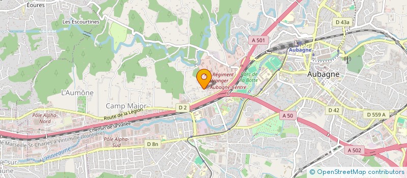 localisation de l'entreprise RADIO DU LION à AUBAGNE