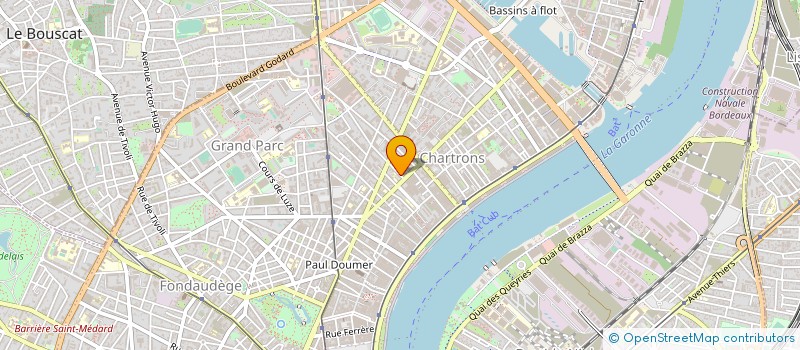 localisation de l'entreprise RADIO DU PAYS BLAYAIS à BORDEAUX