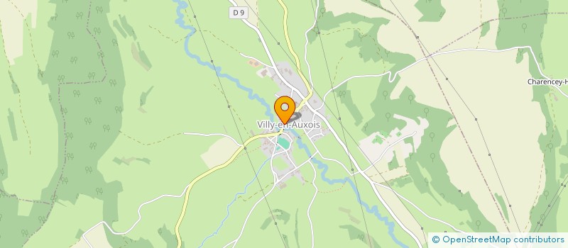 localisation de l'entreprise RADIO DU SOURIRE DE VILLY EN AUXOIS à VILLY-EN-AUXOIS