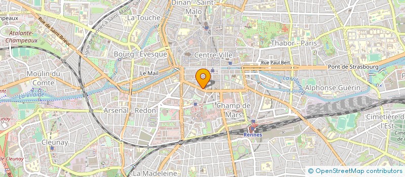 localisation de l'entreprise RADIO ELECTRONIC RENNAISE à RENNES