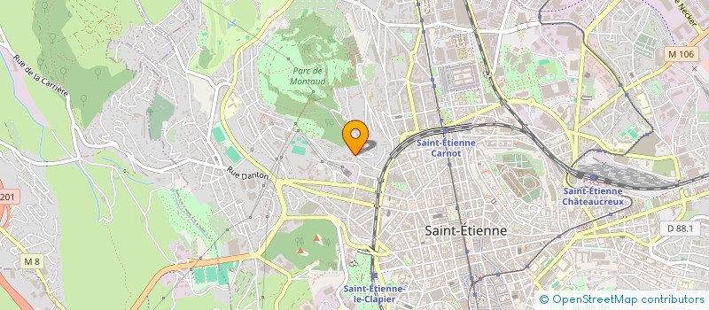 localisation de l'entreprise RADIO ESPERANCE PAR SATELLITE à SAINT-ETIENNE