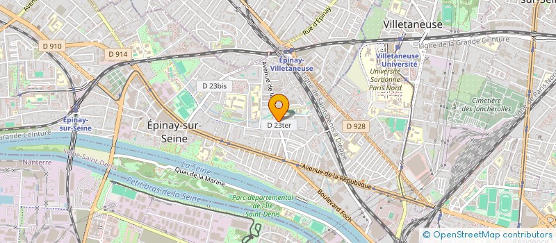 localisation de l'entreprise RADIO FM MIZIK à EPINAY-SUR-SEINE