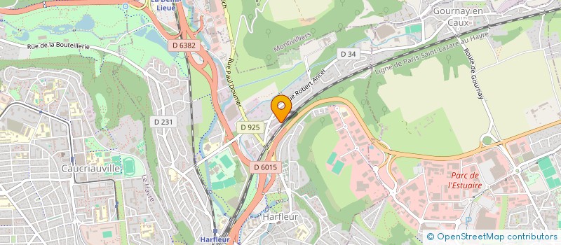 localisation de l'entreprise RADIO HOLLAND FRANCE  HARFLEUR